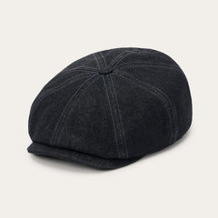 Denim Hatteras Cap Black Denim | Men/Women Stetson Caps &amp; Truckers