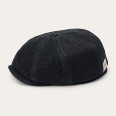 Denim Hatteras Cap Black Denim | Men/Women Stetson Caps &amp; Truckers