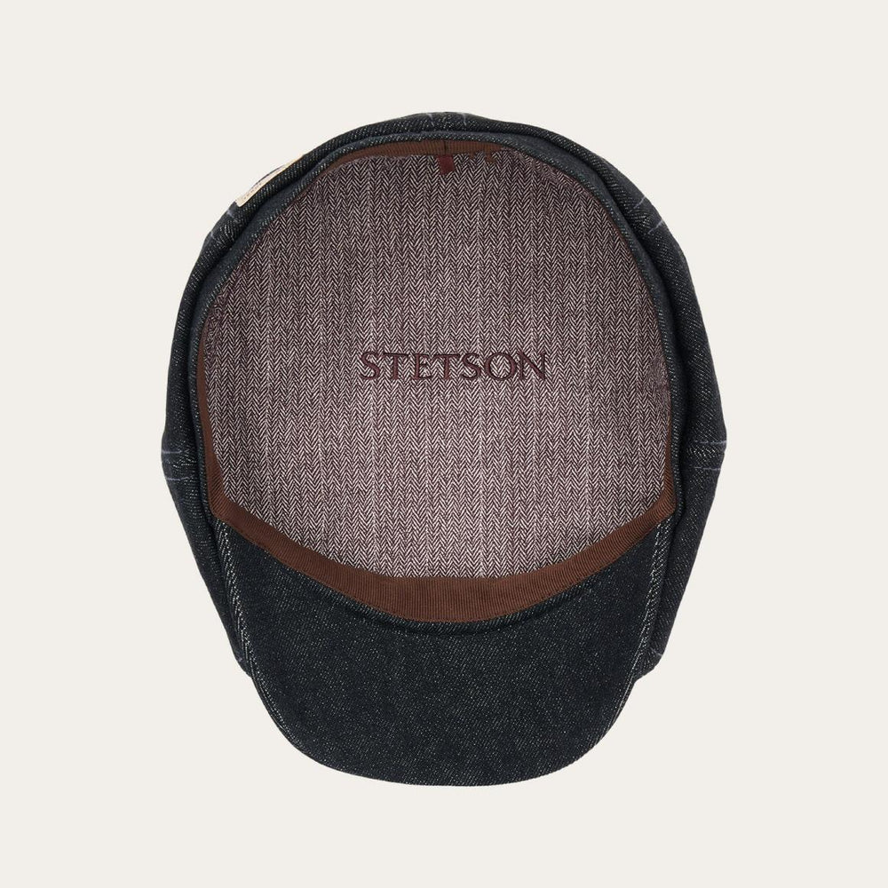 Denim Hatteras Cap Black Denim | Men/Women Stetson Caps &amp; Truckers