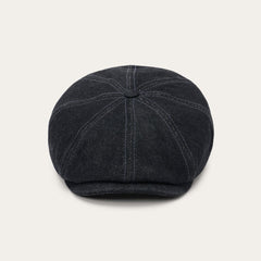 Denim Hatteras Cap Black Denim | Men/Women Stetson Caps &amp; Truckers