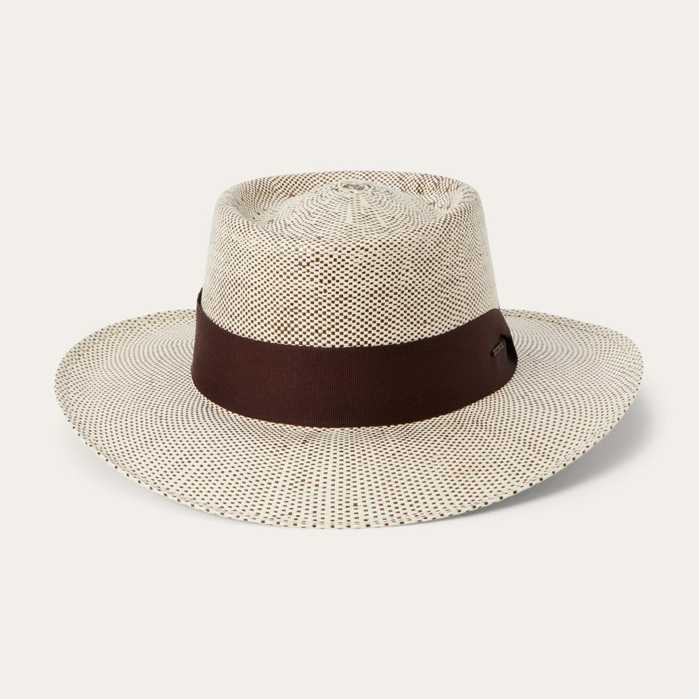Double Bogey Raffia Straw Hat Natural Brown | Men/Women Stetson Outdoor