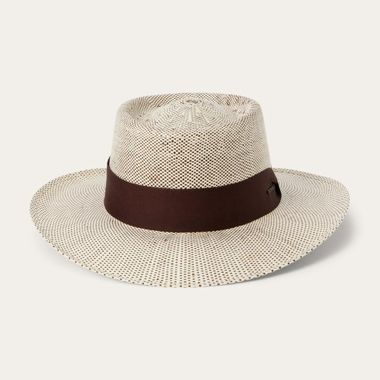 Double Bogey Raffia Straw Hat Natural Brown | Men/Women Stetson Outdoor