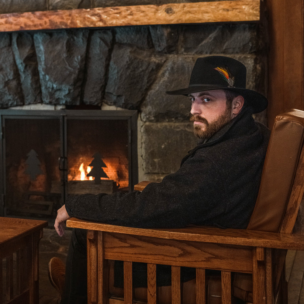 Dune 5X Gun Club Hat Black | Men/Women Stetson Outdoor