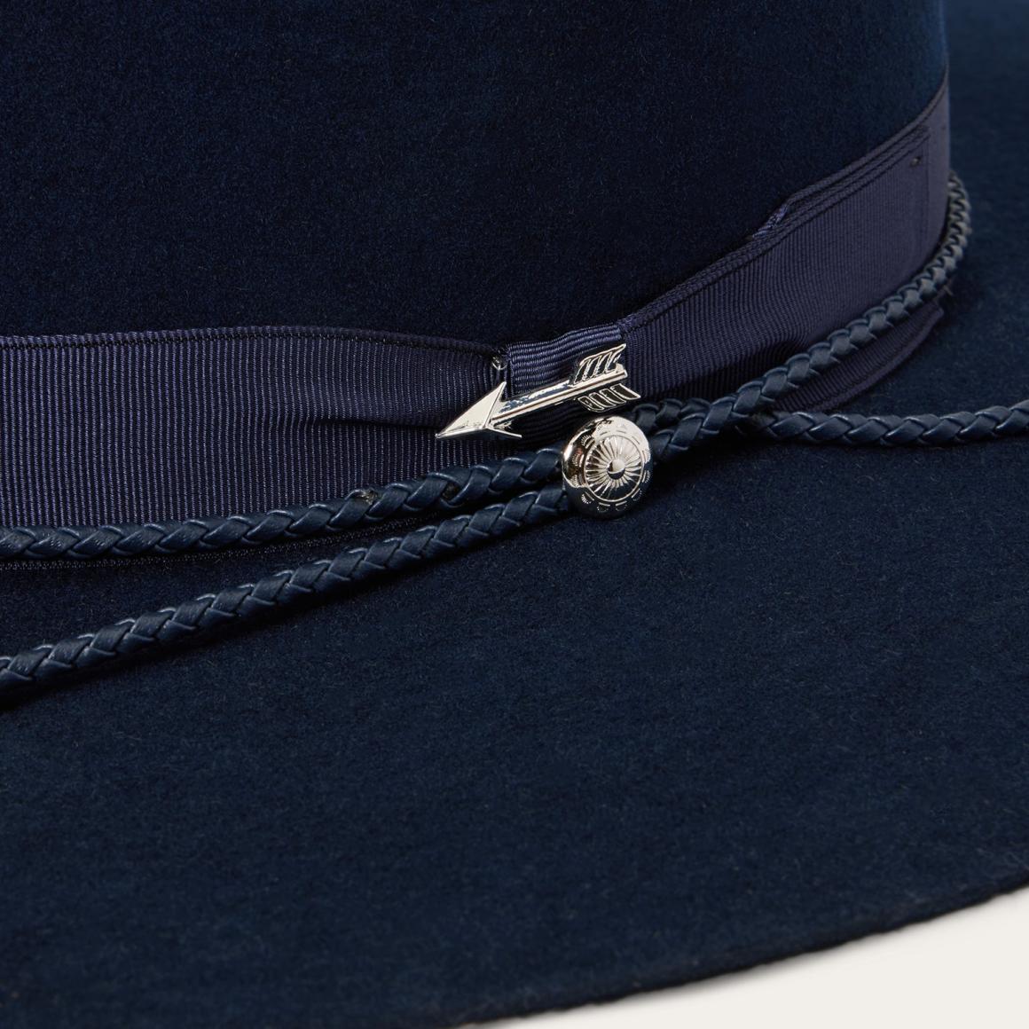 Dylan Navy | Men/Women Stetson Fedora