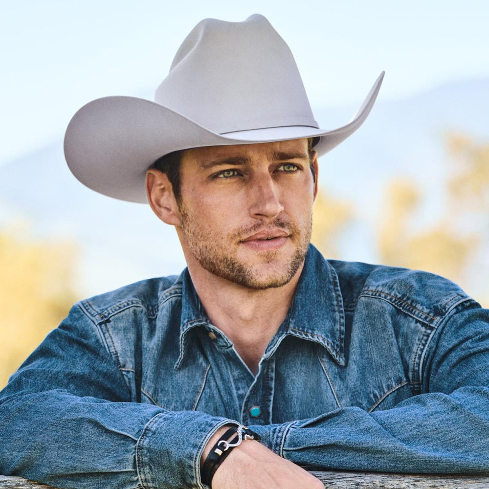 El Presidente 100X Premier Cowboy Hat Black | Men/Women Stetson Western