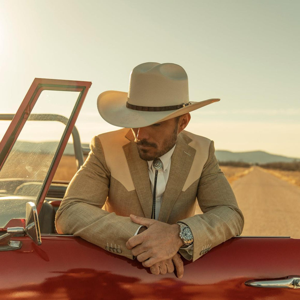 Evilla De Oro 1000X Straw Cowboy Hat Natural | Men/Women Stetson Western