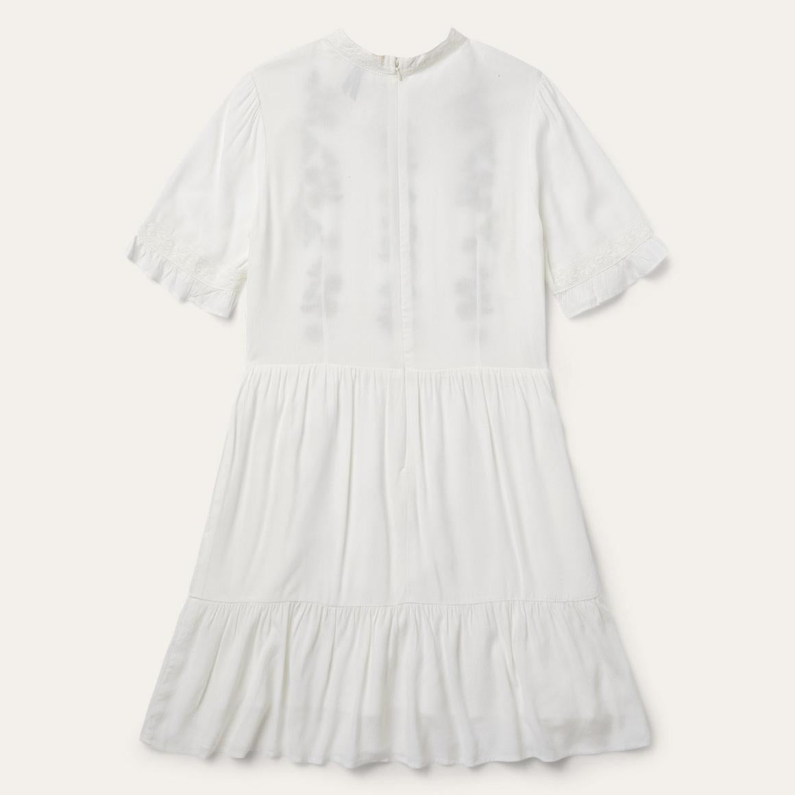 Flat Weave Dress White | Women Stetson Mini