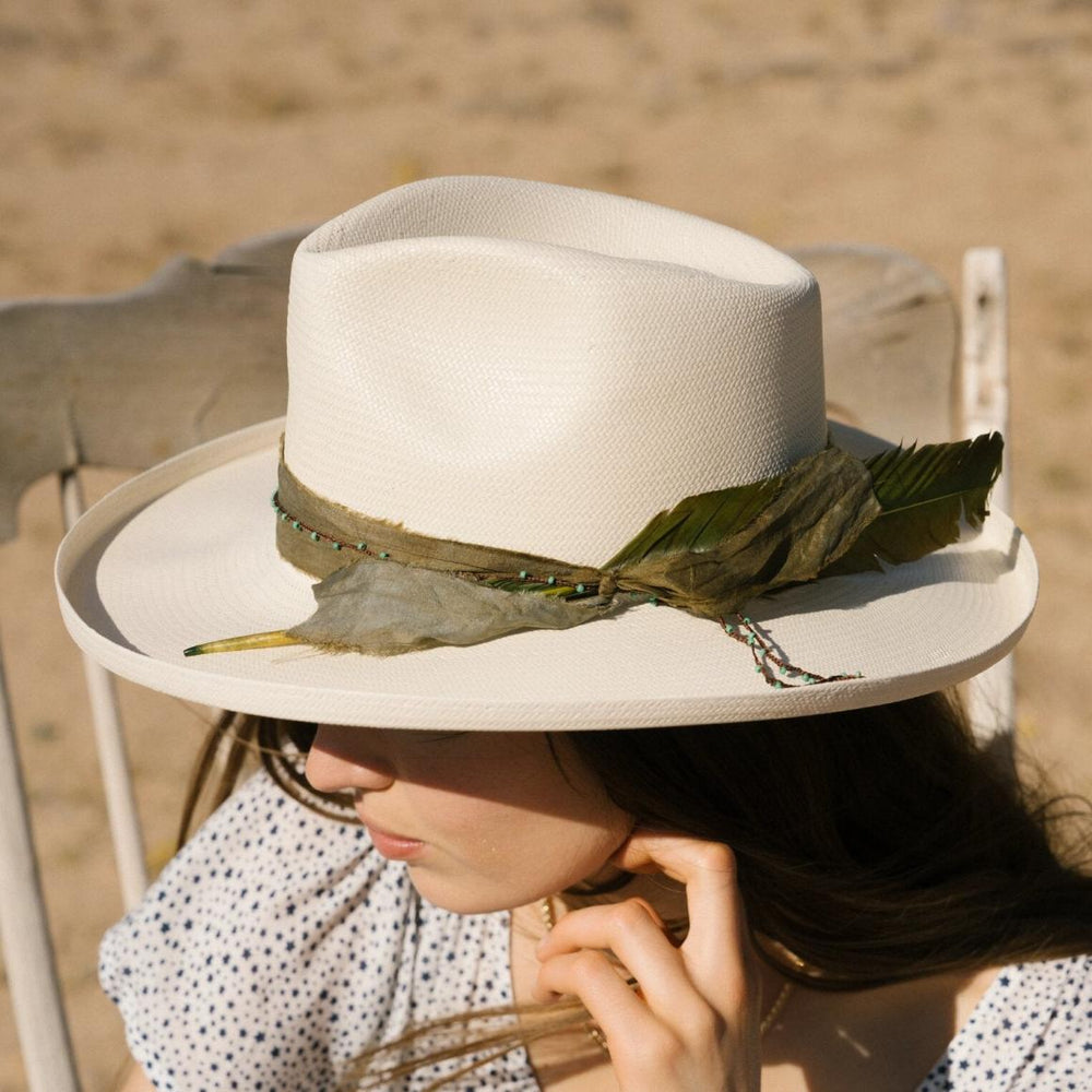 Free Thinker Straw Hat Natural | Men/Women Stetson Fedora
