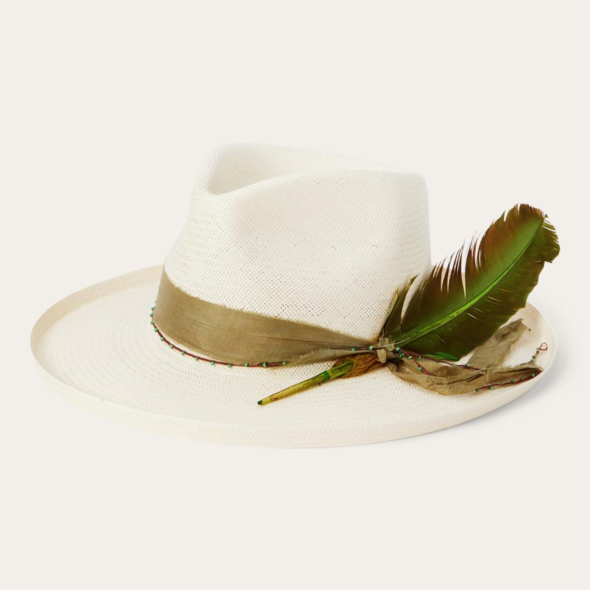 Free Thinker Straw Hat Natural | Men/Women Stetson Fedora