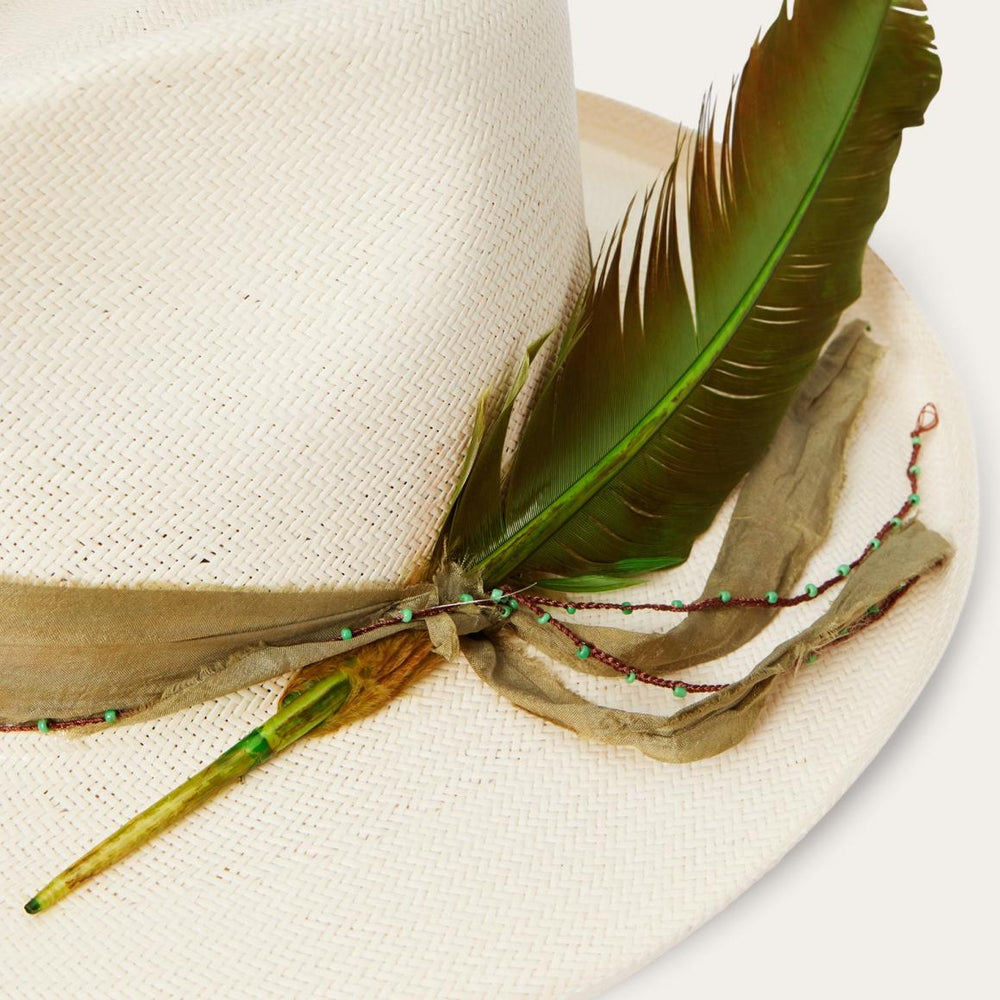 Free Thinker Straw Hat Natural | Men/Women Stetson Fedora