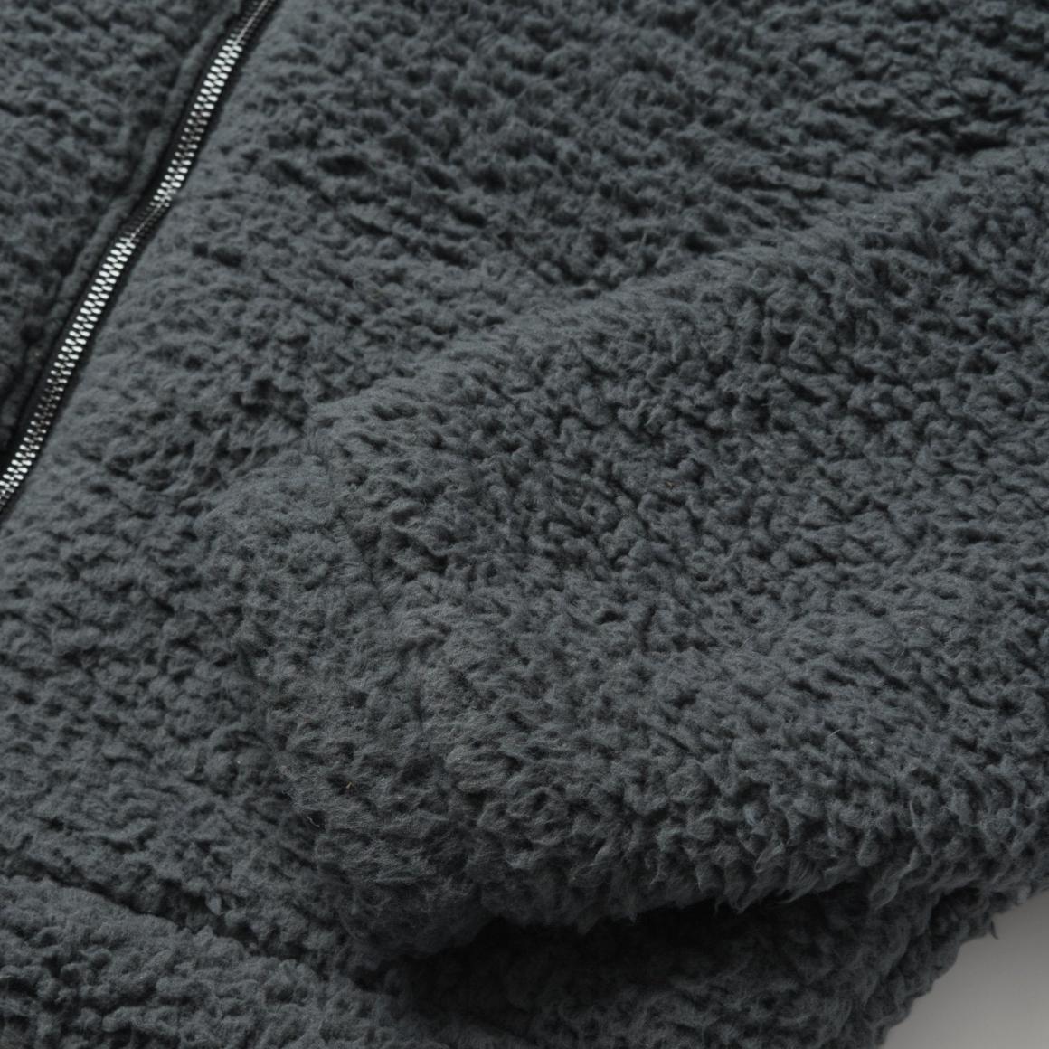 Fuzzy Teddy Bear Fleece Jacket Grey | Women Stetson Jackets