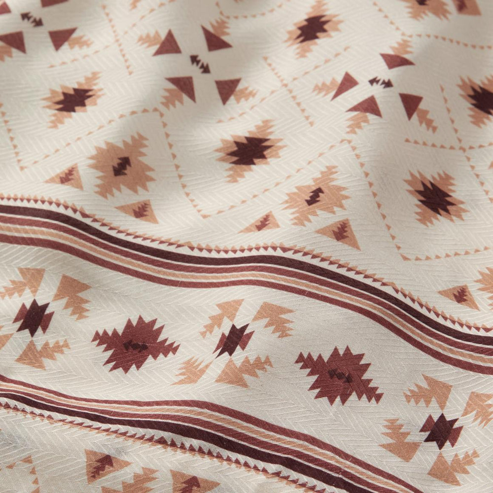 Gaucho Herringbone Dress White | Women Stetson Midi