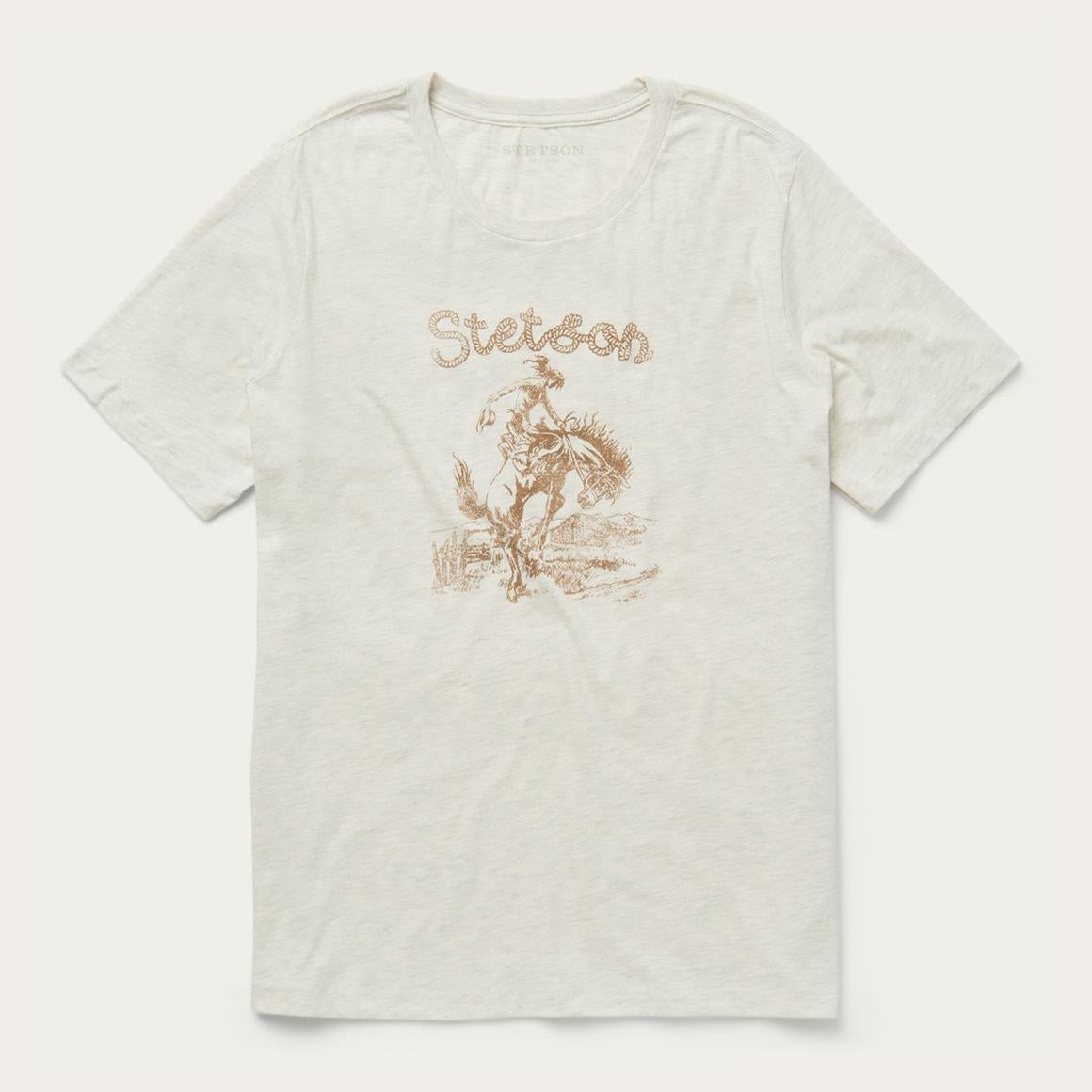 Giddy Up Graphic Tee White | Women Stetson Tees
