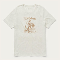 Giddy Up Graphic Tee White | Women Stetson Tees