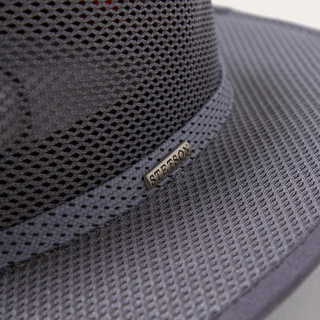 Grand Canyon Mesh Safari Hat Charcoal | Men/Women Stetson Outdoor