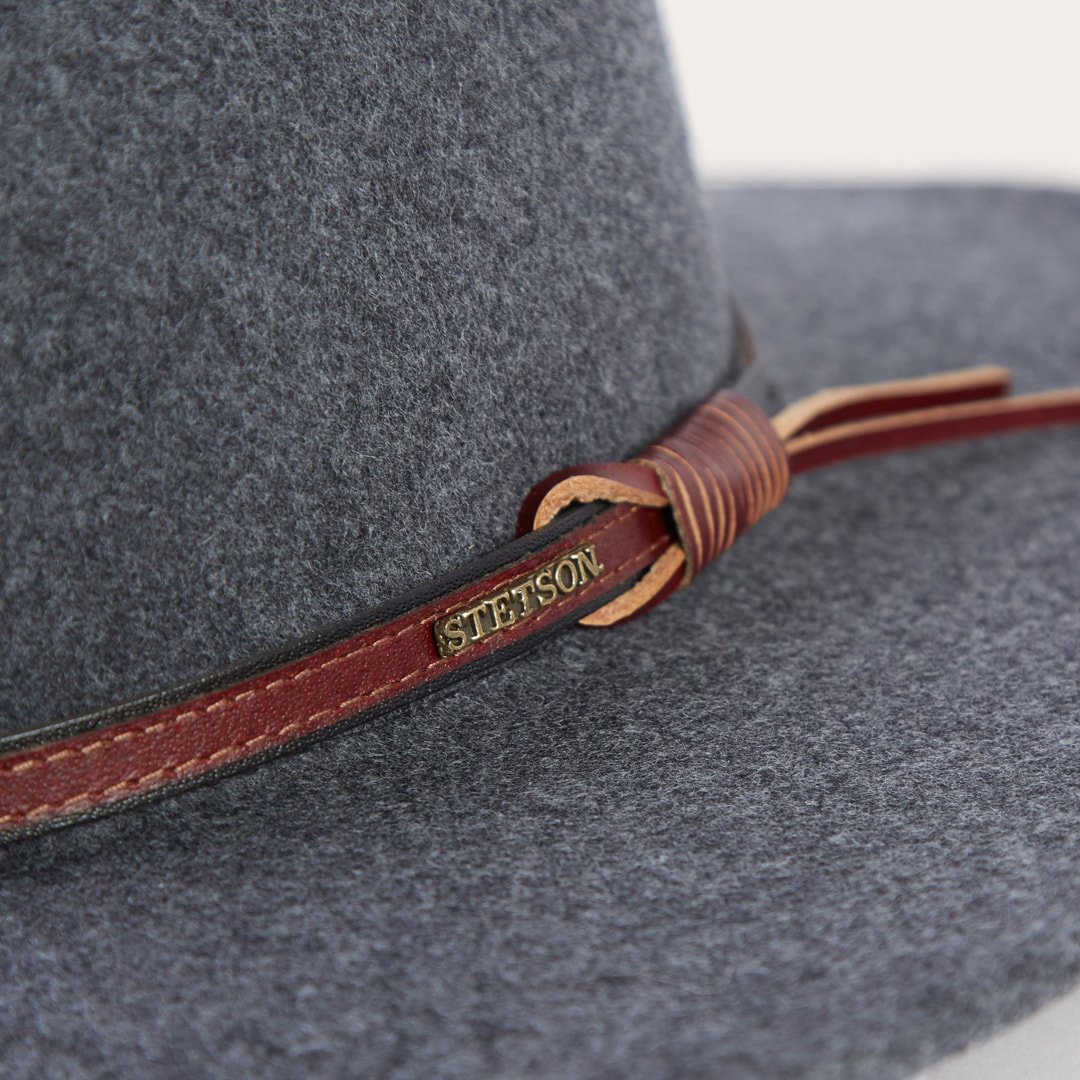 Grey Bull Outdoor Hat Grey Mix | Men/Women Stetson Outdoor