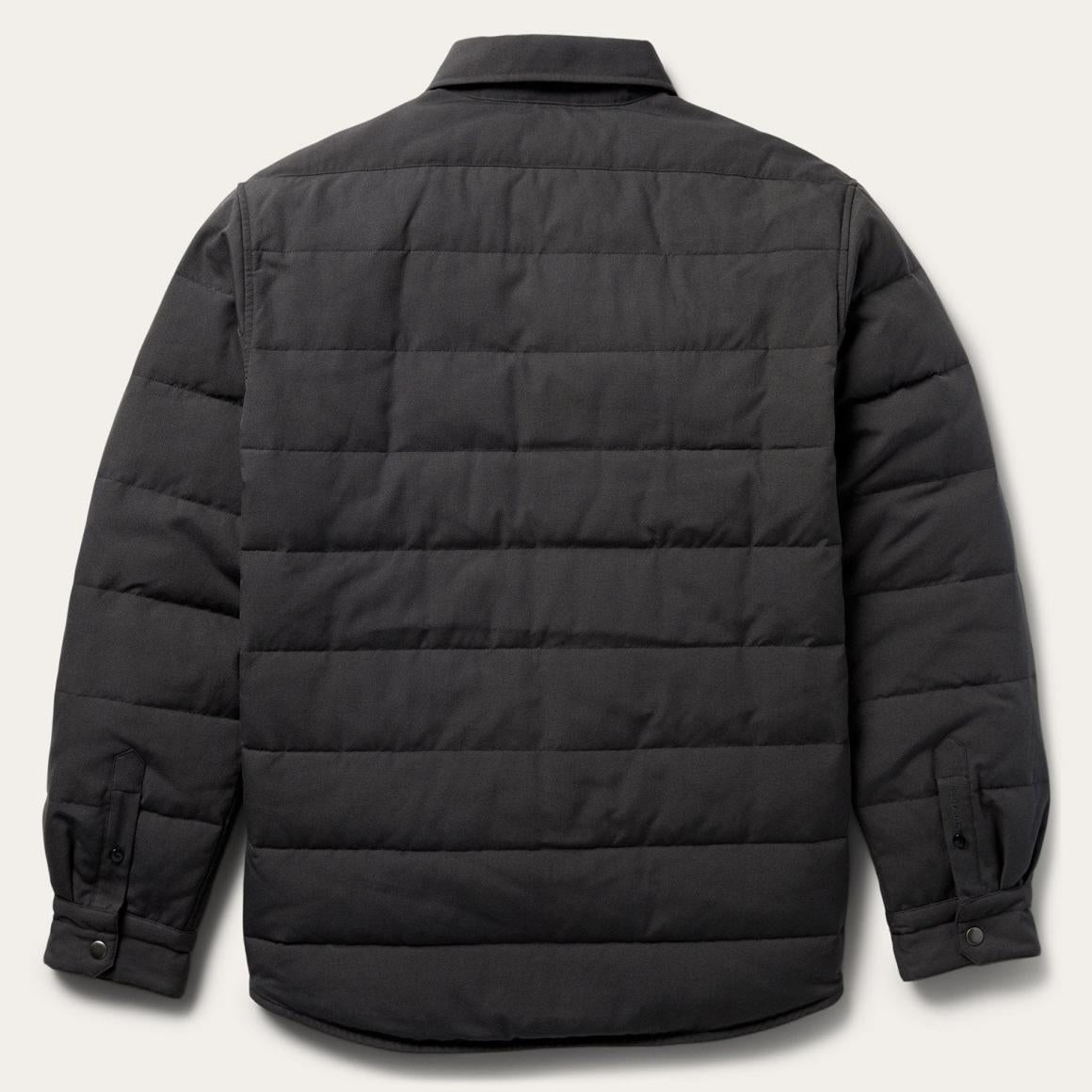 Grey Down Jacket Grey | Men Stetson Jackets