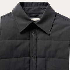 Grey Down Jacket Grey | Men Stetson Jackets