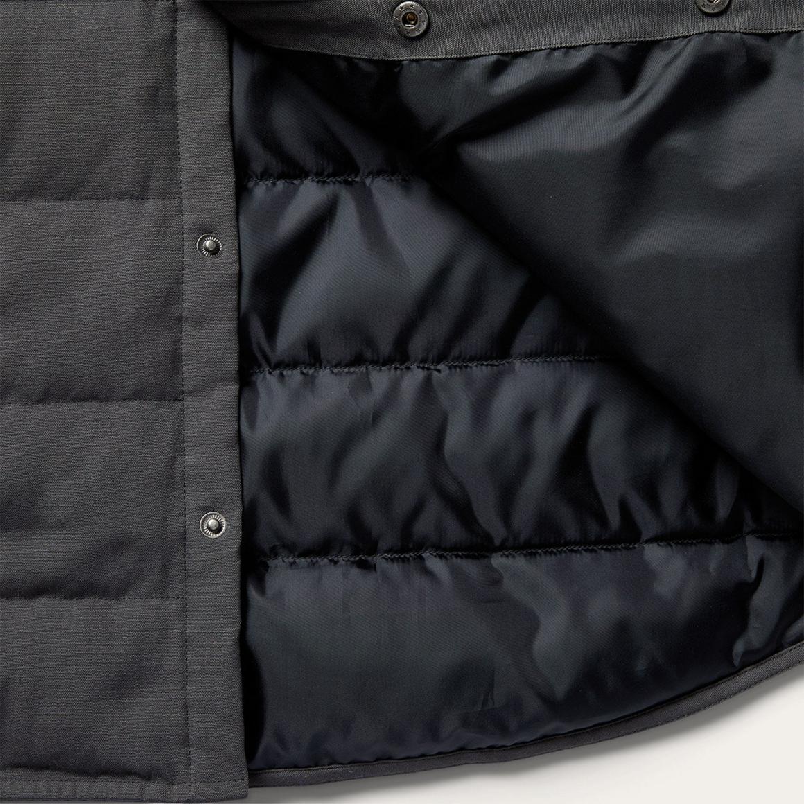 Grey Down Jacket Grey | Men Stetson Jackets