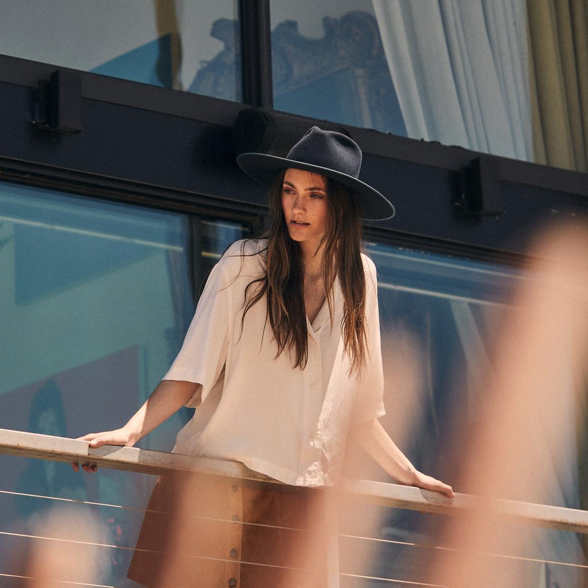 Hardrock Navy | Men/Women Stetson Fedora