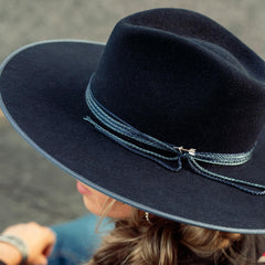 Hardrock Navy | Men/Women Stetson Fedora