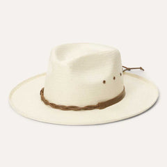 Helena Straw Fedora Natural | Men/Women Stetson Fedora