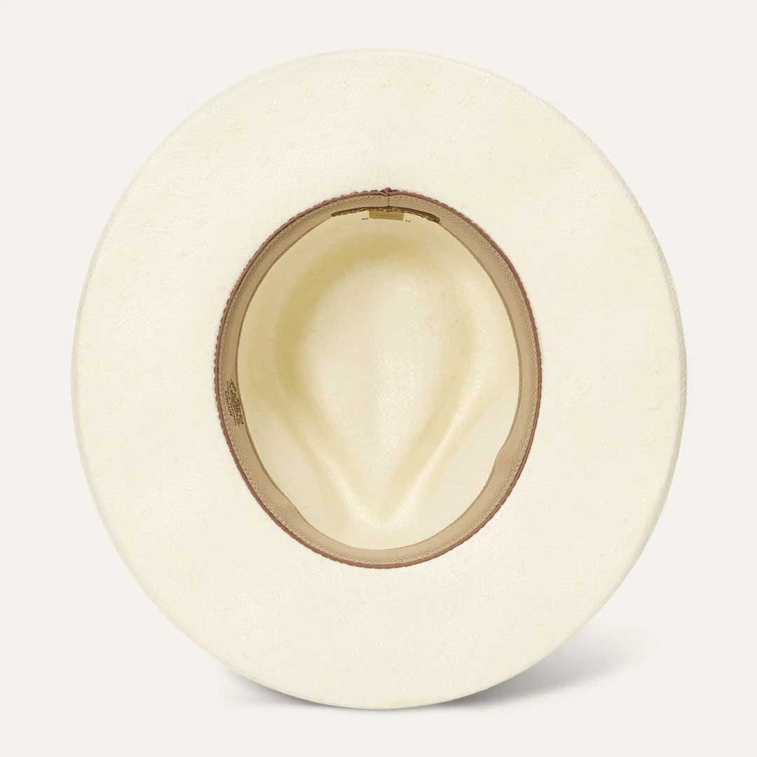 Helena Straw Fedora Natural | Men/Women Stetson Fedora