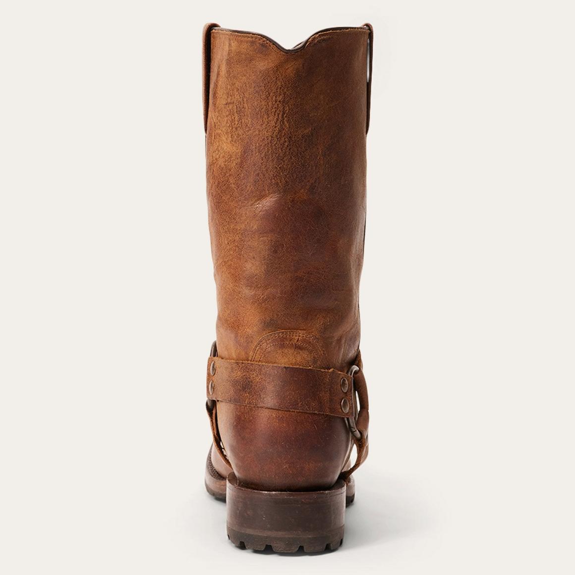 Heritage Harness Boots Oiled Brown | Men Stetson Western