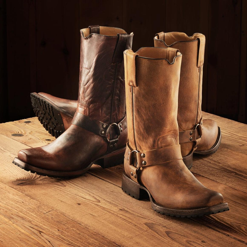 Heritage Harness Boots Waxed Brown | Men Stetson Western