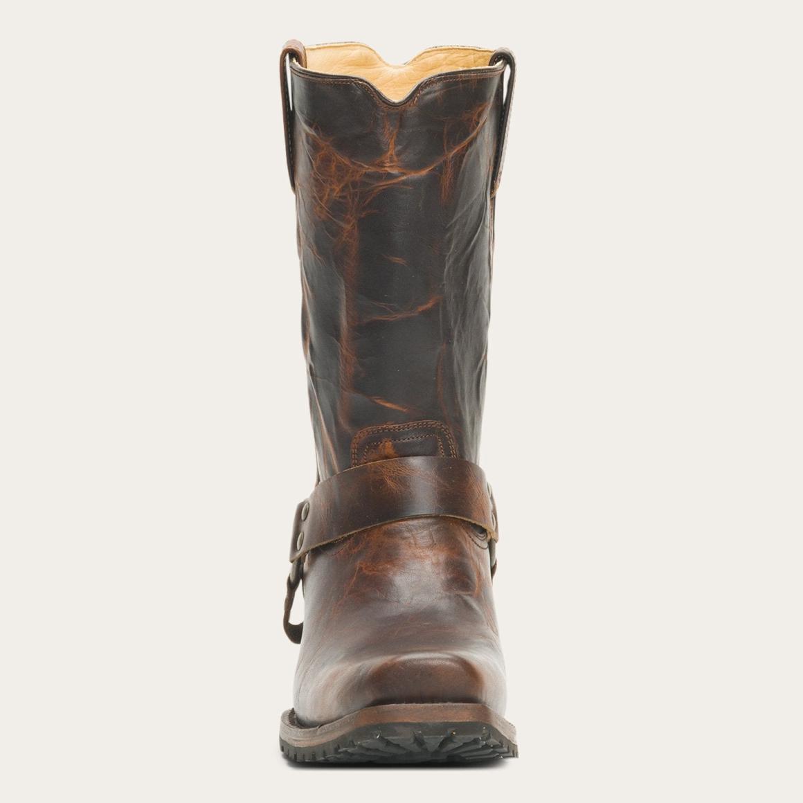 Heritage Harness Boots Waxed Brown | Men Stetson Western