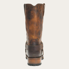 Heritage Harness Boots Waxed Brown | Men Stetson Western