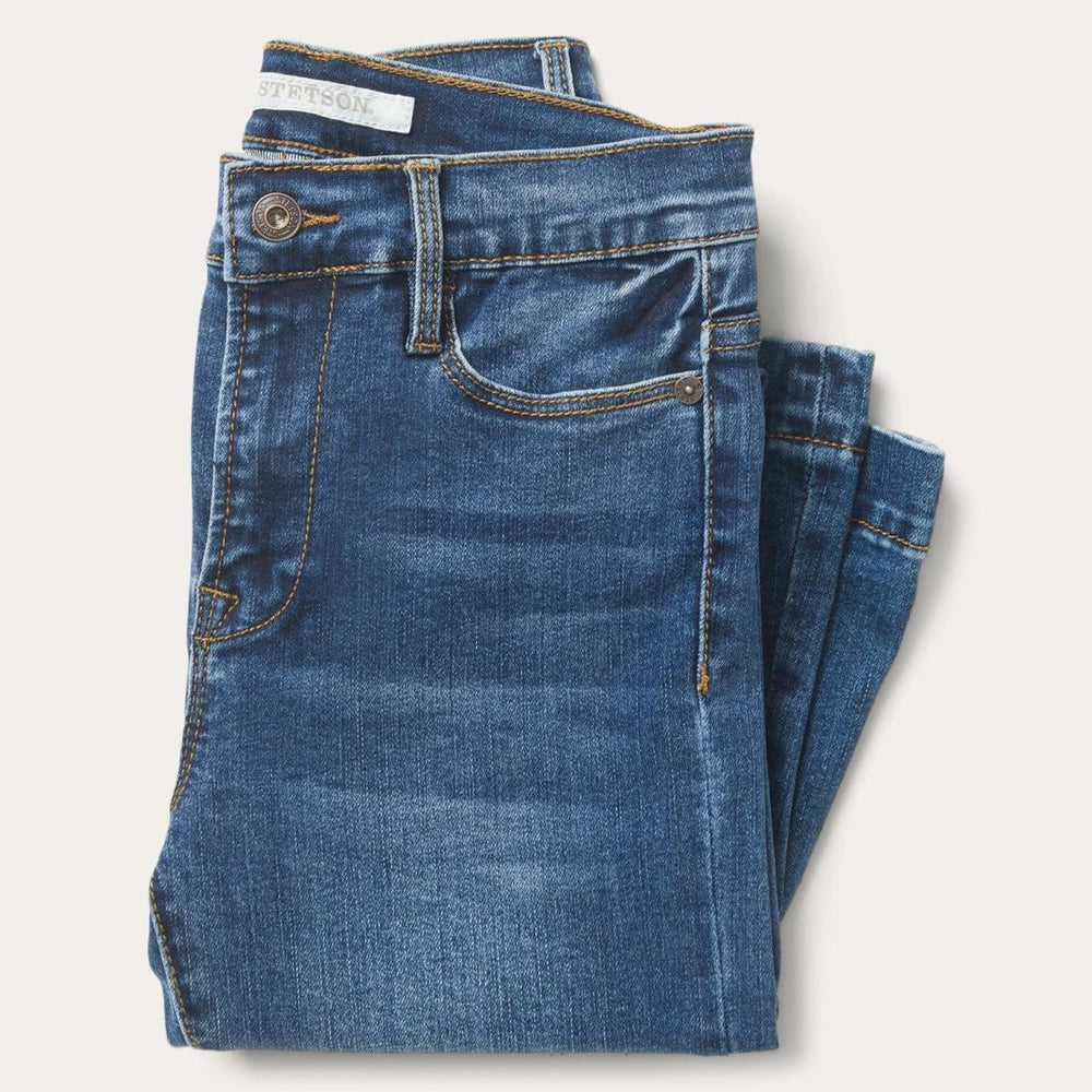 High Waist Flare Jean Blue | Women Stetson Denim