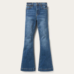 High Waist Flare Jean Blue | Women Stetson Denim