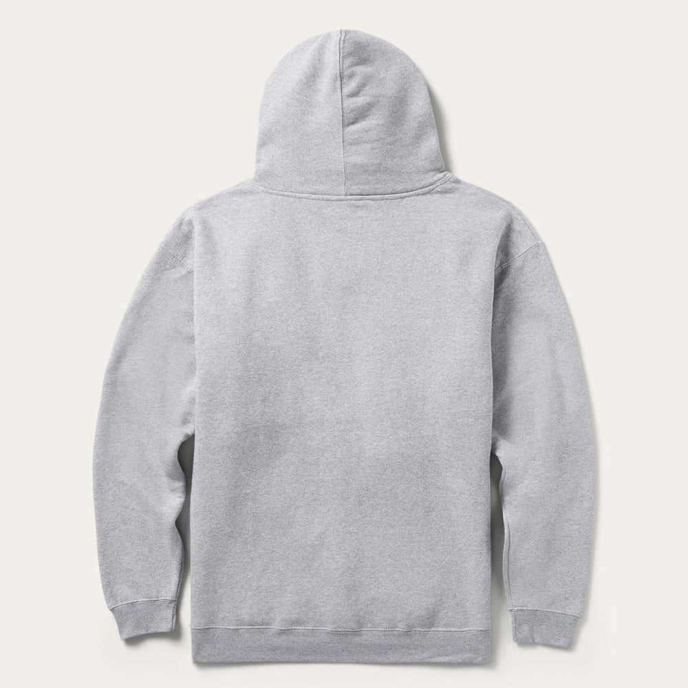 John B. Co. Hooded Sweatshirt Grey | Men Stetson Sweaters &amp; Hoodies