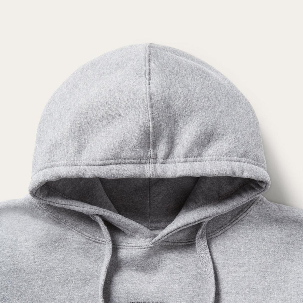 John B. Co. Hooded Sweatshirt Grey | Men Stetson Sweaters &amp; Hoodies