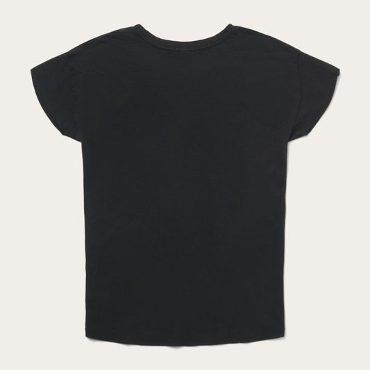 John B. Stetson Eagle Graphic Tee Black | Women Stetson Tees