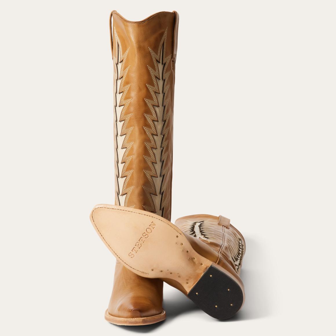 Johnnie Boots Brown | Women Stetson Western