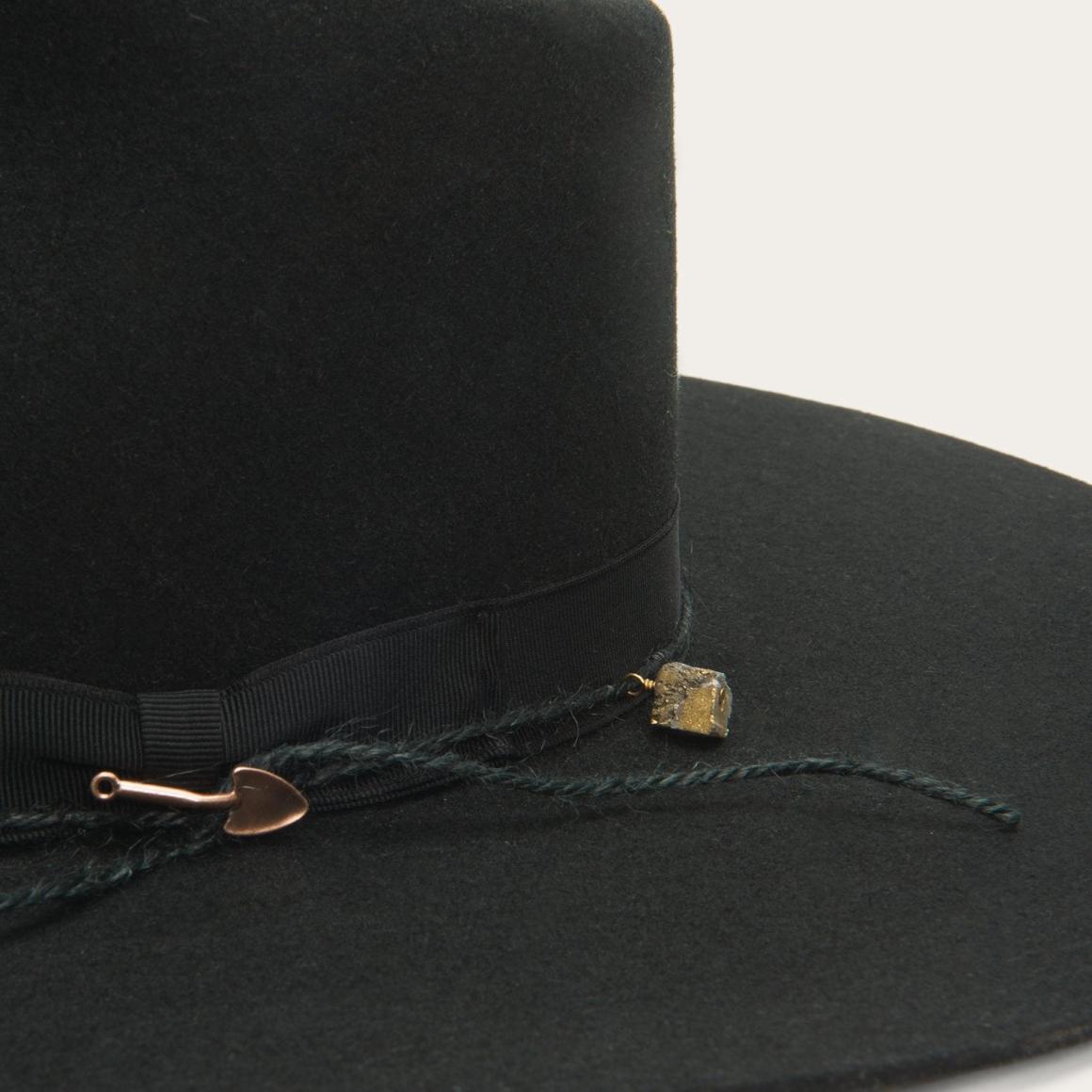 JW Marshall Black | Men/Women Stetson Fedora