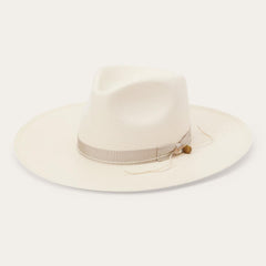 JW Marshall Straw Flat Brim Hat Natural | Men/Women Stetson Fedora