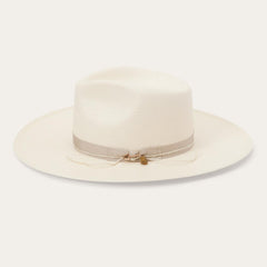 JW Marshall Straw Flat Brim Hat Natural | Men/Women Stetson Fedora