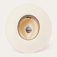 JW Marshall Straw Flat Brim Hat Natural | Men/Women Stetson Fedora