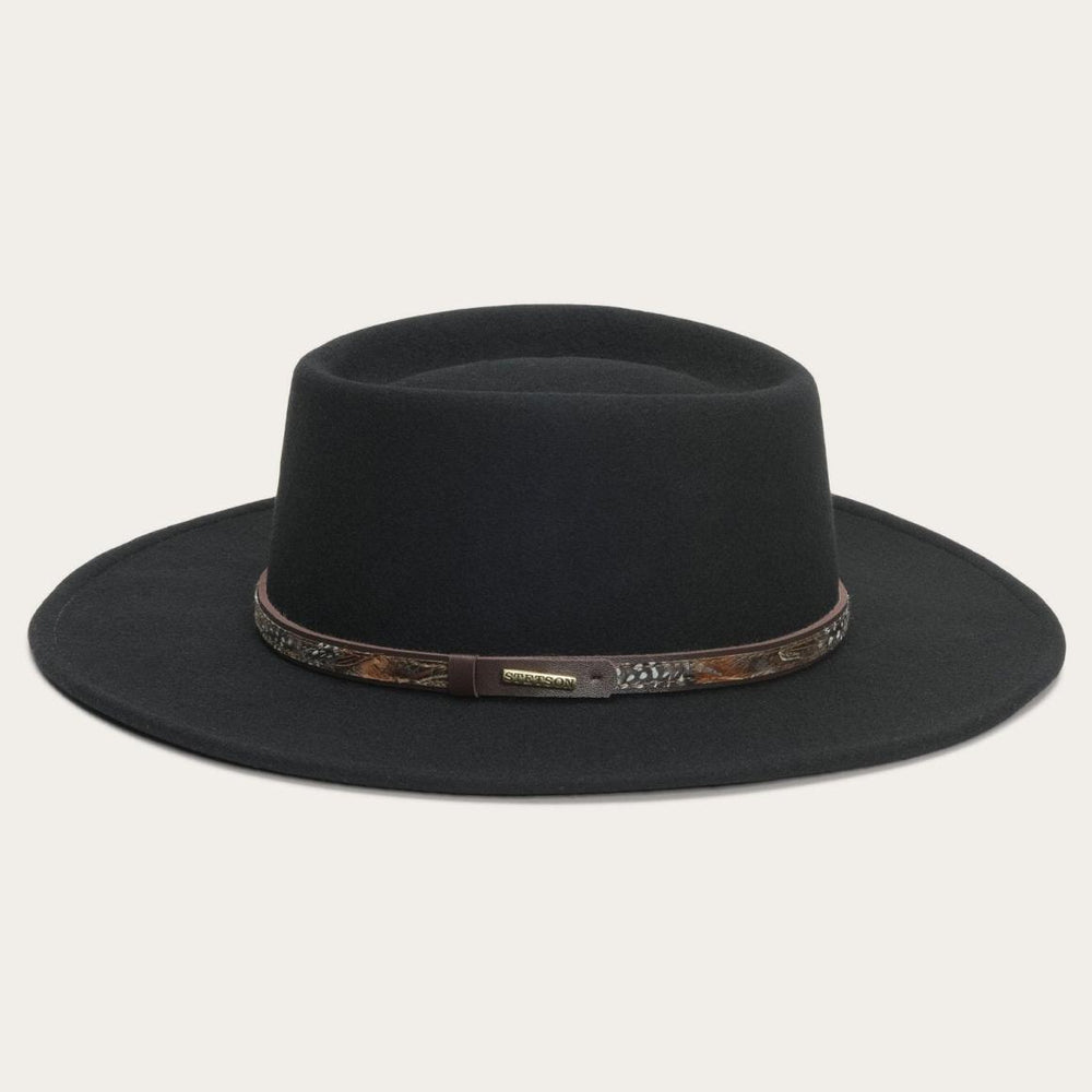 Kelso Outdoor Hat Black | Men/Women Stetson Outdoor