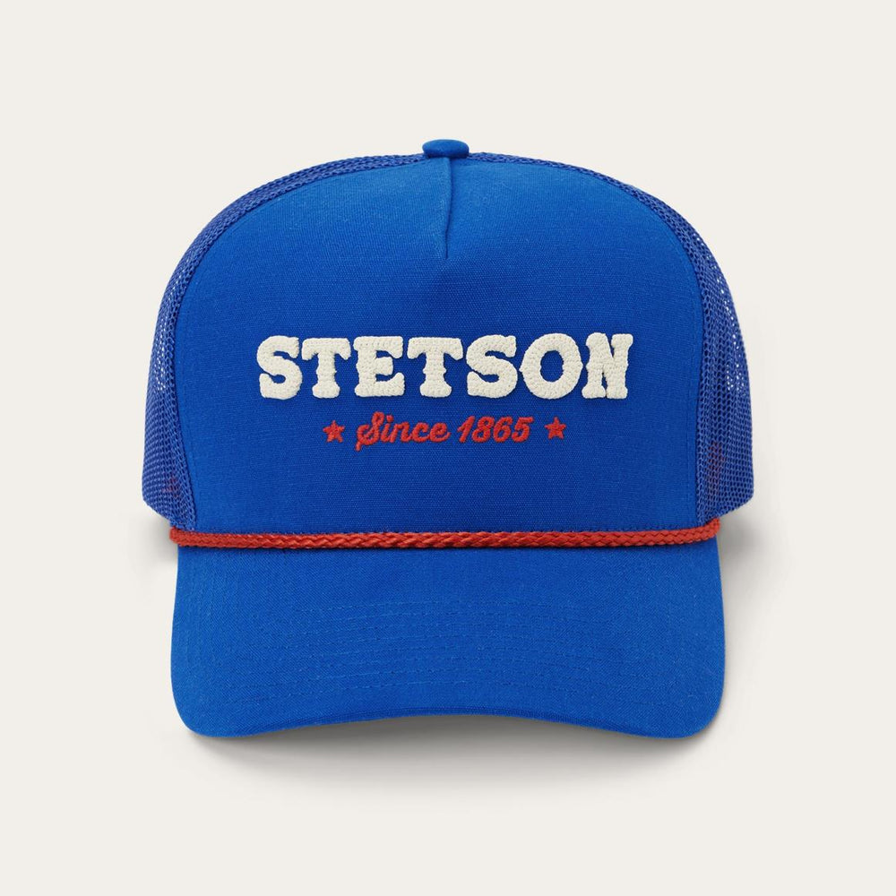 Lasso Trucker Cap Royal | Men/Women Stetson Caps &amp; Truckers