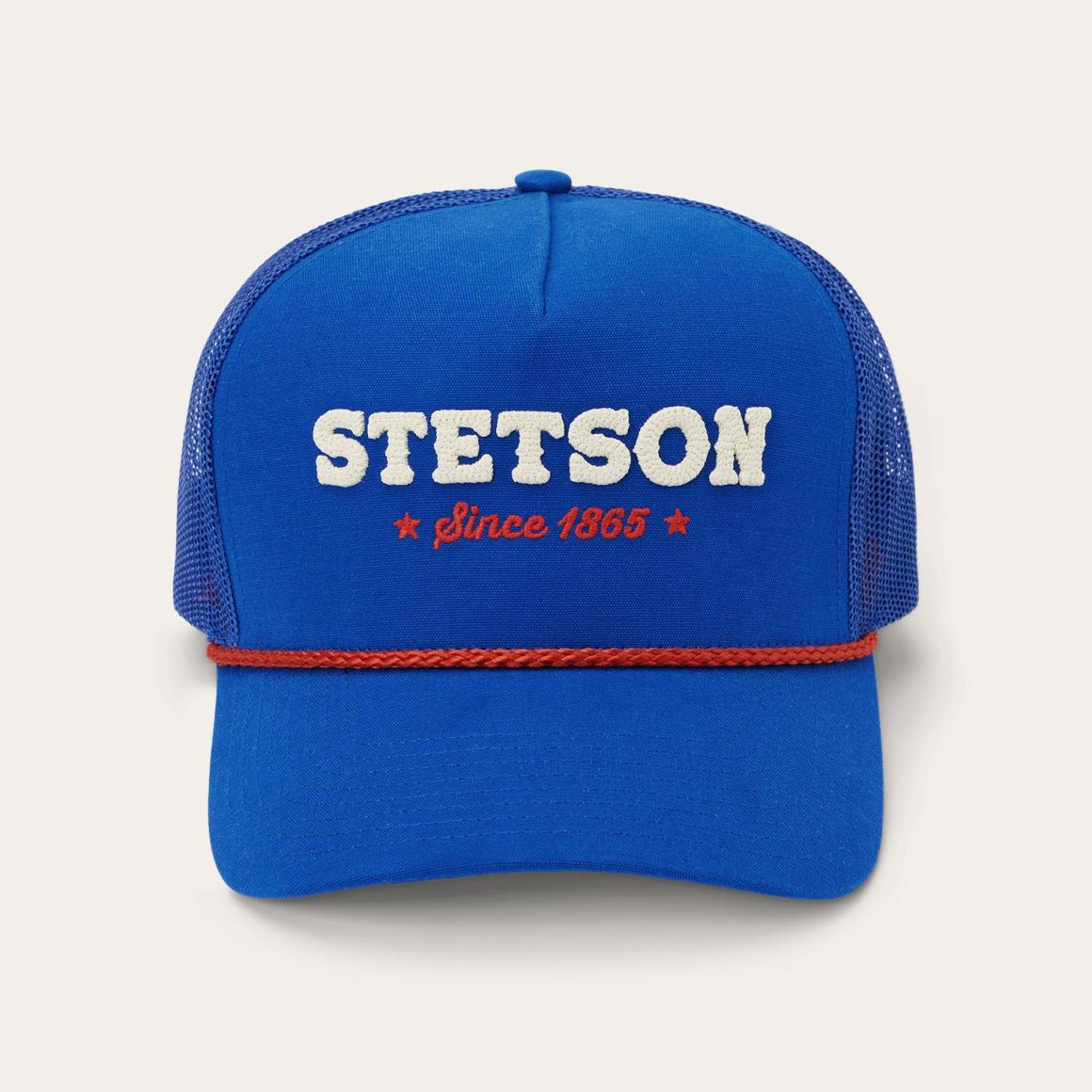 Lasso Trucker Cap Royal | Men/Women Stetson Caps &amp; Truckers