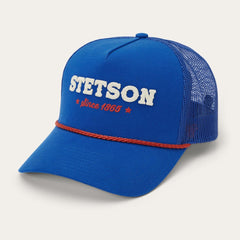 Lasso Trucker Cap Royal | Men/Women Stetson Caps &amp; Truckers