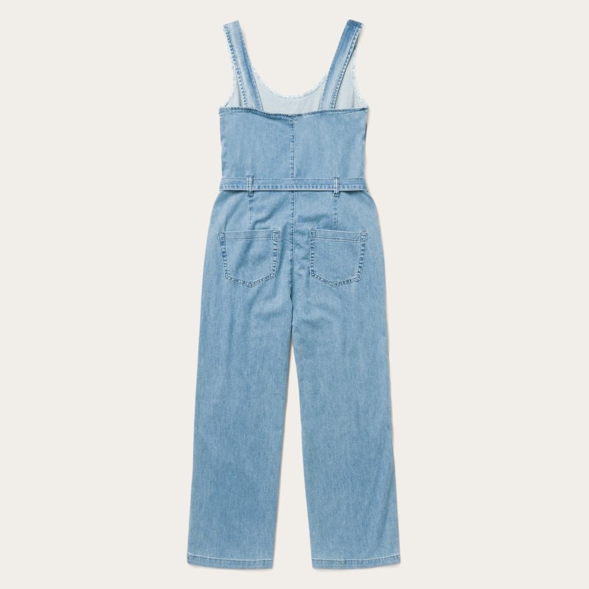 Lightweight Denim Jumper Blue | Women Stetson Jumpsuits