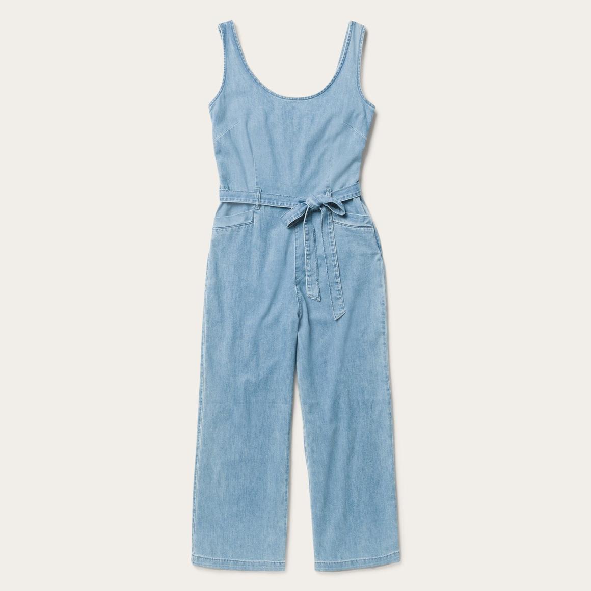 Lightweight Denim Jumper Blue | Women Stetson Jumpsuits