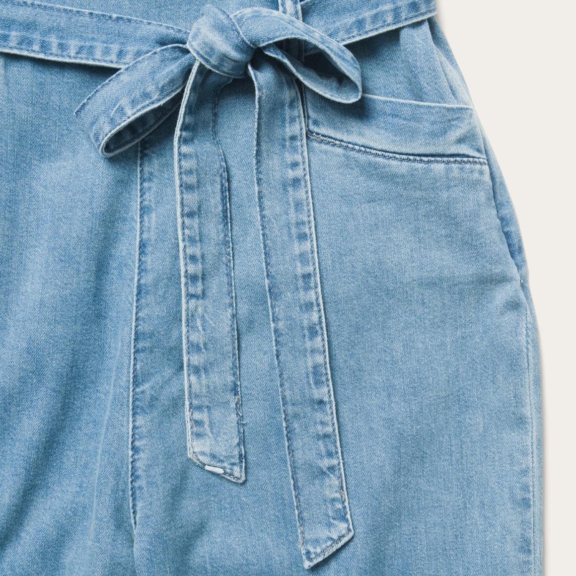 Lightweight Denim Jumper Blue | Women Stetson Jumpsuits