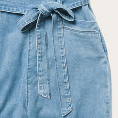 Lightweight Denim Jumper Blue | Women Stetson Jumpsuits