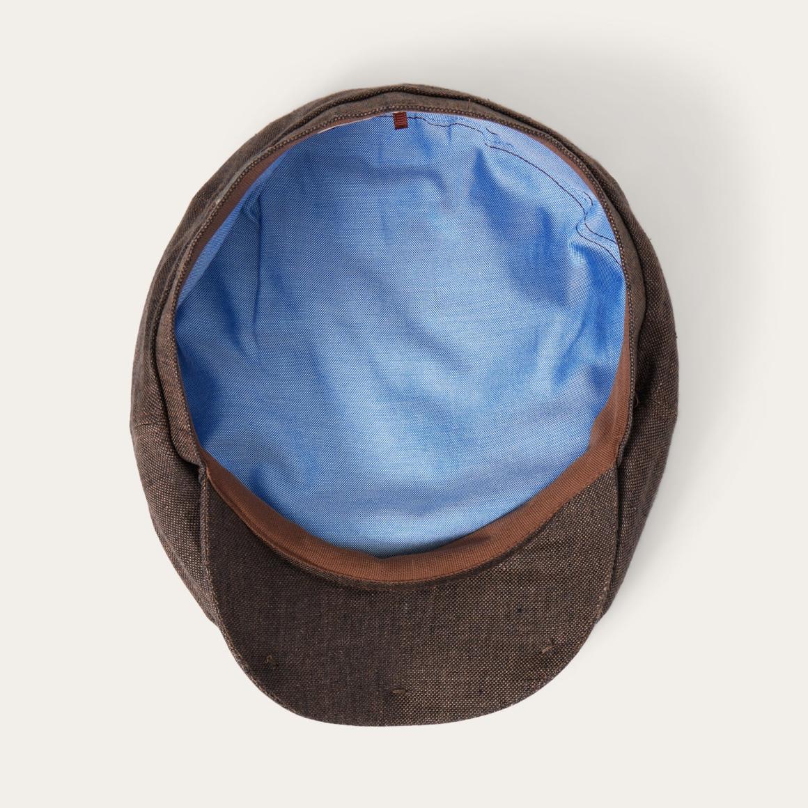 Linen Hatteras Cap Brown | Men/Women Stetson Caps &amp; Truckers